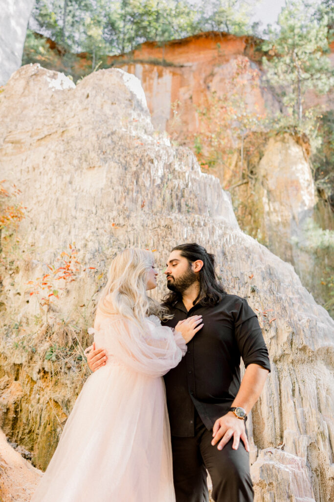 Couple portrait at Providence Canyon State Park