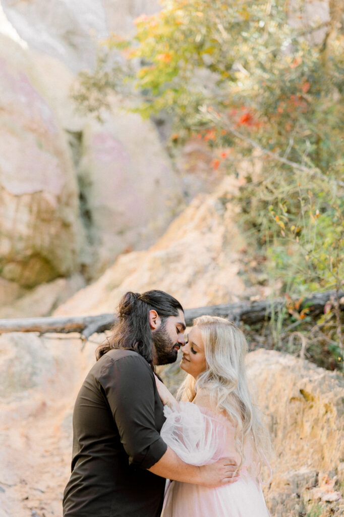 Couple portrait at Providence Canyon State Park